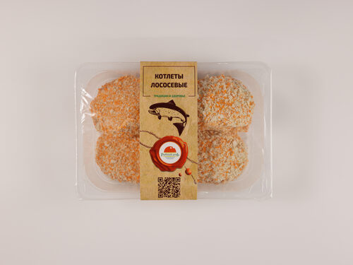 Котлеты рыбные из горбуши с/м 400г